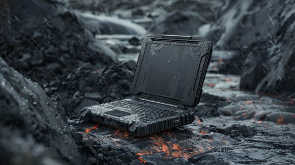 Pc portable industriel pour conditions extrêmes